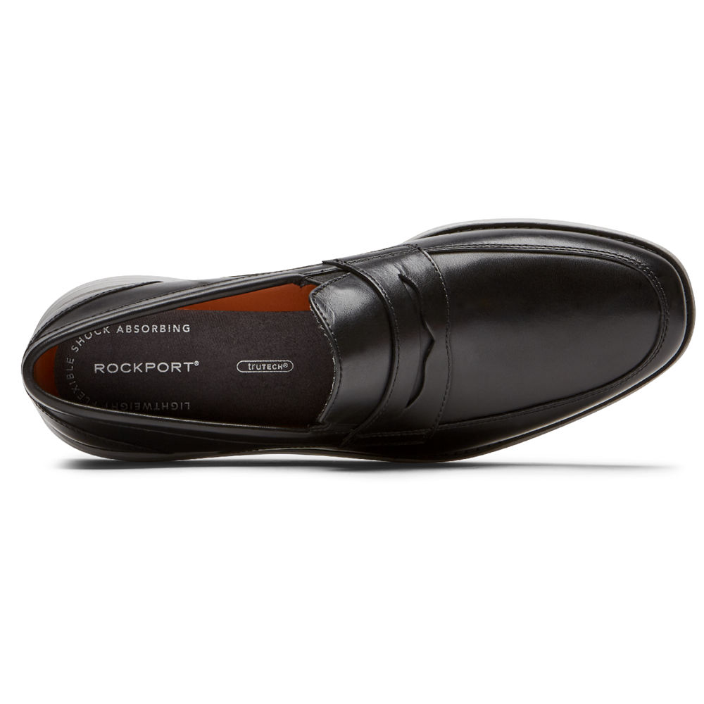 Rockport Loafers Herre Svart - Garett Penny - DFJX36958